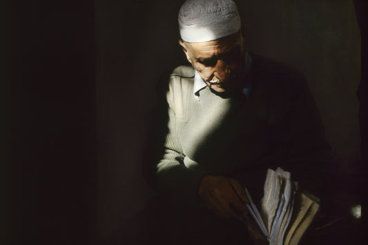 Abu Ahmed, Nahr al-Bared refugee camp, 1995, by Joss Dray