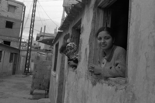 Beddawi refugee camp in North Libanon, 2001, by Joss Dray