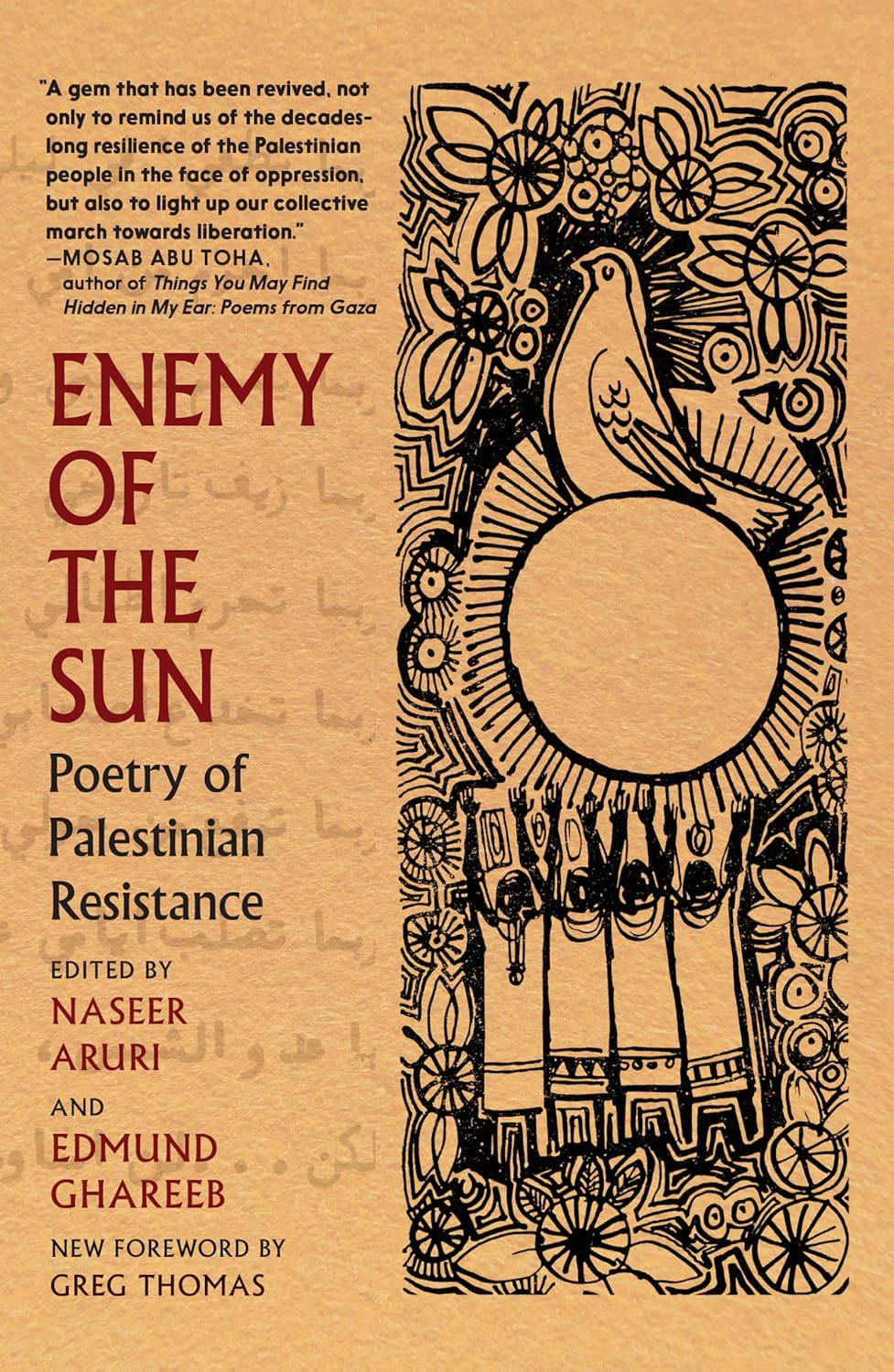 Enemy of the Sun: Poetry of Palestinian Resistance, by Naseer Aruri, Edmund Ghareeb